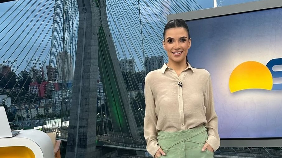 Sabina Simonato é a novidade apresentadora do ‘Bom Dia SP’