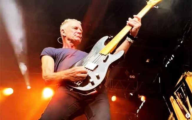 Ex-vocalista do The Police e ativista ambiental, Sting faz shows no Brasil em seguida oito anos