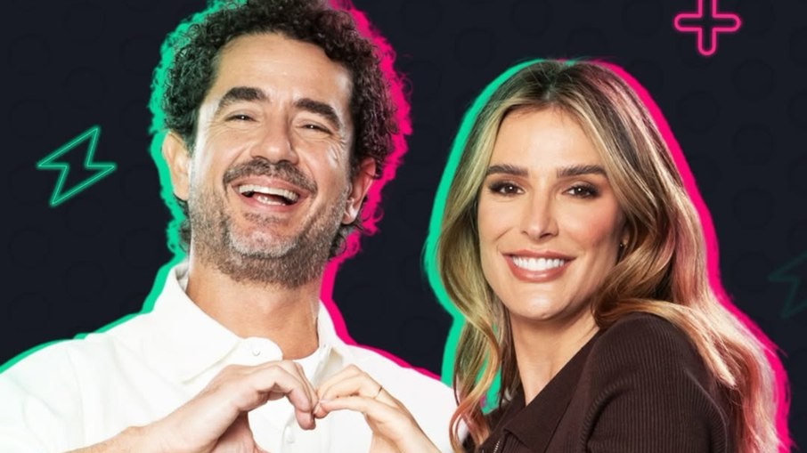 Rafa Brites e Felipe Andreoli estampam papeleta de ‘Power Couple’