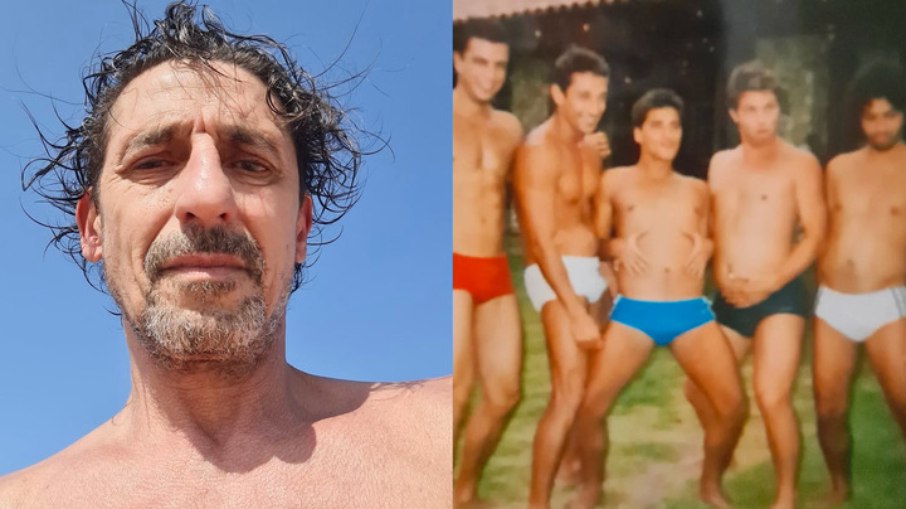 Tuca Andrada posta foto com ex-ator Mário Frias e Bruno Gagliasso