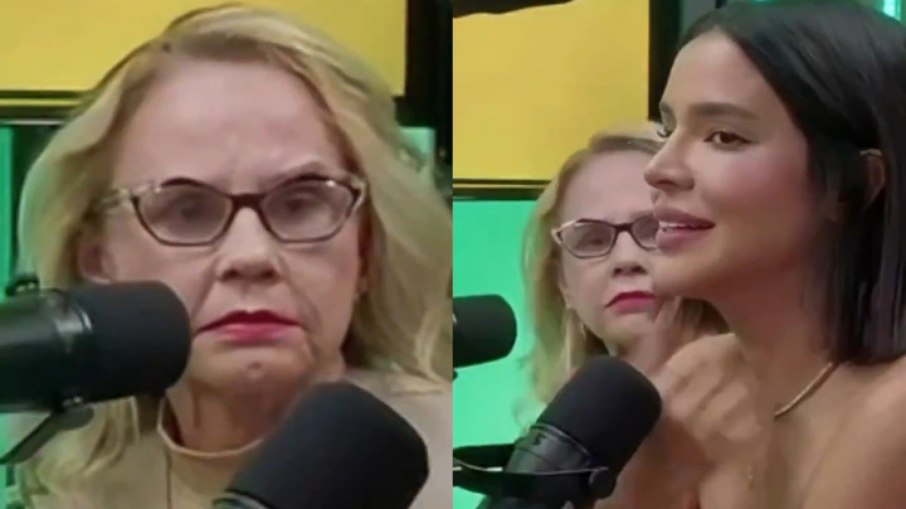 Mãe de Kerline descobre ao vivo que a ex-BBB é bissexual