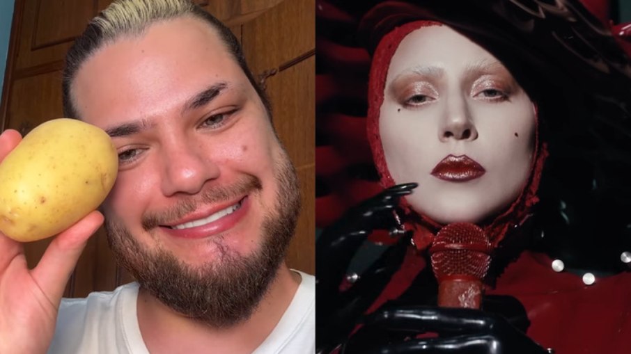 Influenciador ‘transforma’ batata em Lady Gaga; veja resultado