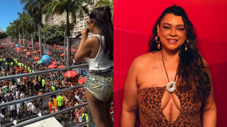 Ludmilla homenageia Preta Gil em conjunto de Carnaval