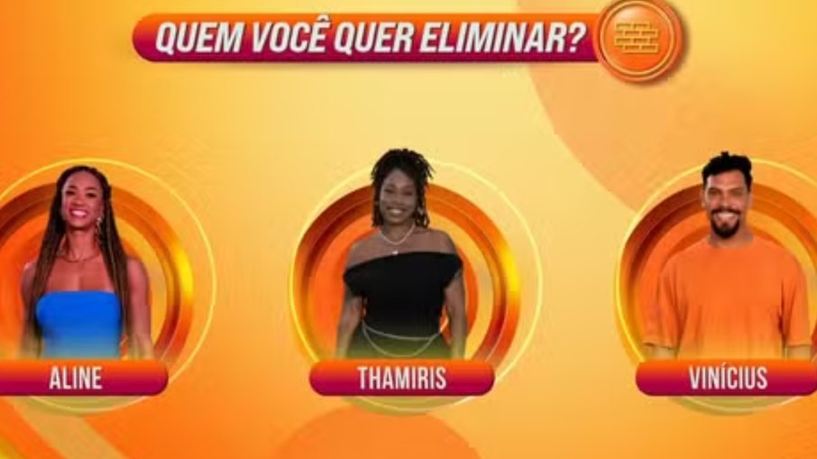 Aline, Thamiris e Vinícius estão no 8º Paredão do’ BBB 25′